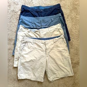 FOUR pairs Columbia shorts